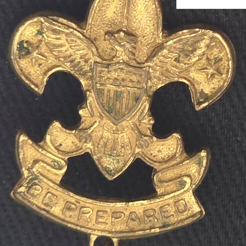 Boy Scouts Of America Be Prepared Pin 1 Inch Pin